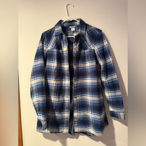 Duluth, tunic flannel, size small